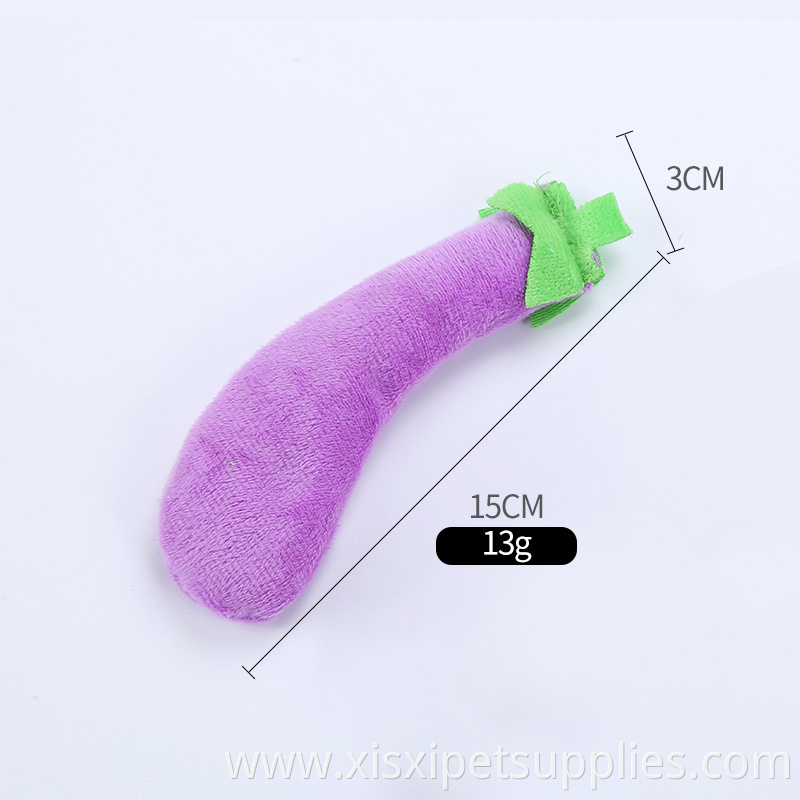 Wholesale cat toy interactive plush cat toys full catnip stuffing